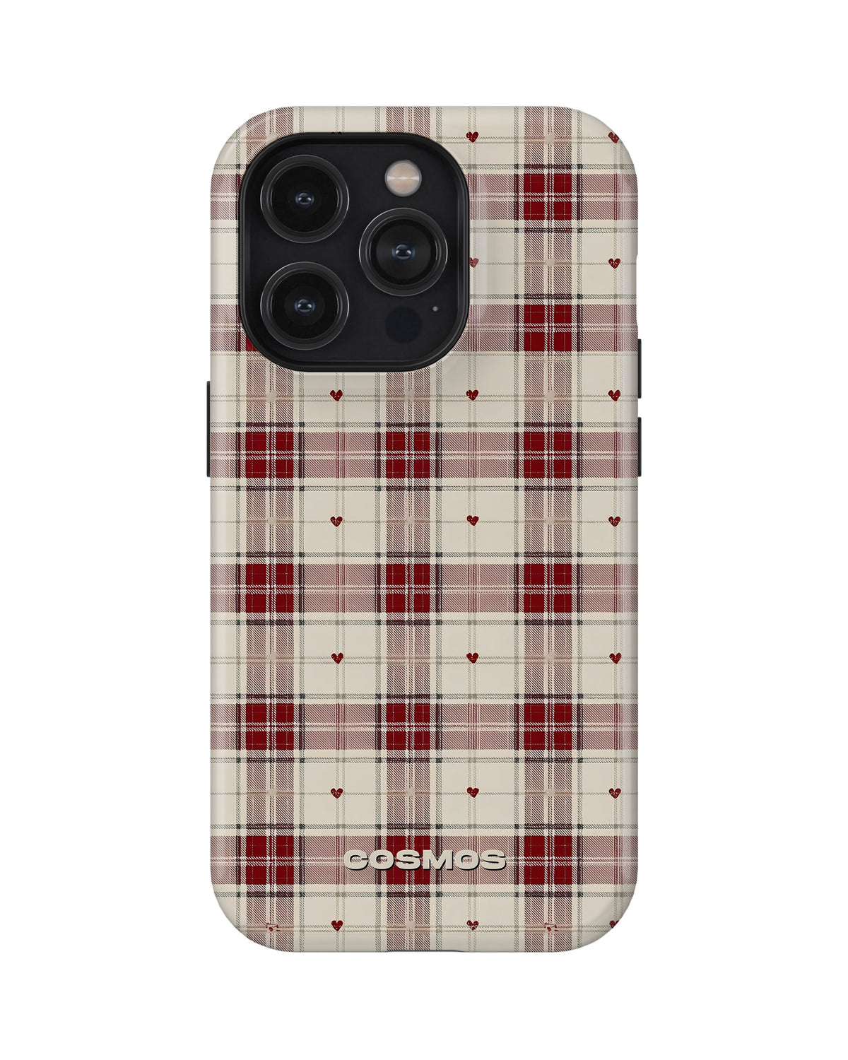 iPhone 13 Pro Max Tank Case | Textures (Heritage Plaid)