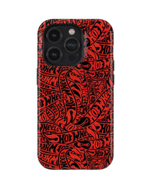 iPhone 15 Pro Max Tank Case | Modernism (Hot Wheels)