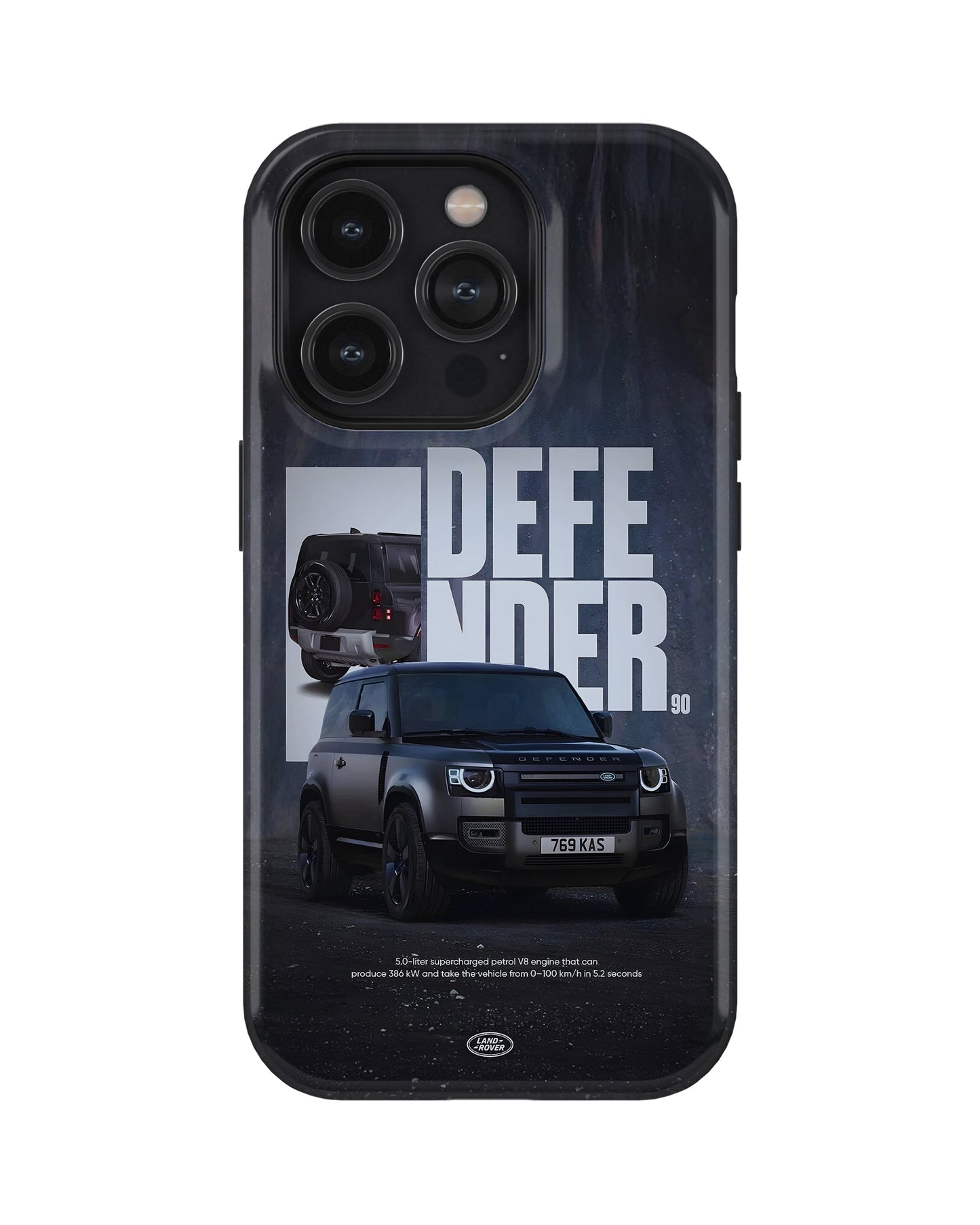 iPhone 14 Pro Max Tank Case | Sports Car (Iron Defender)