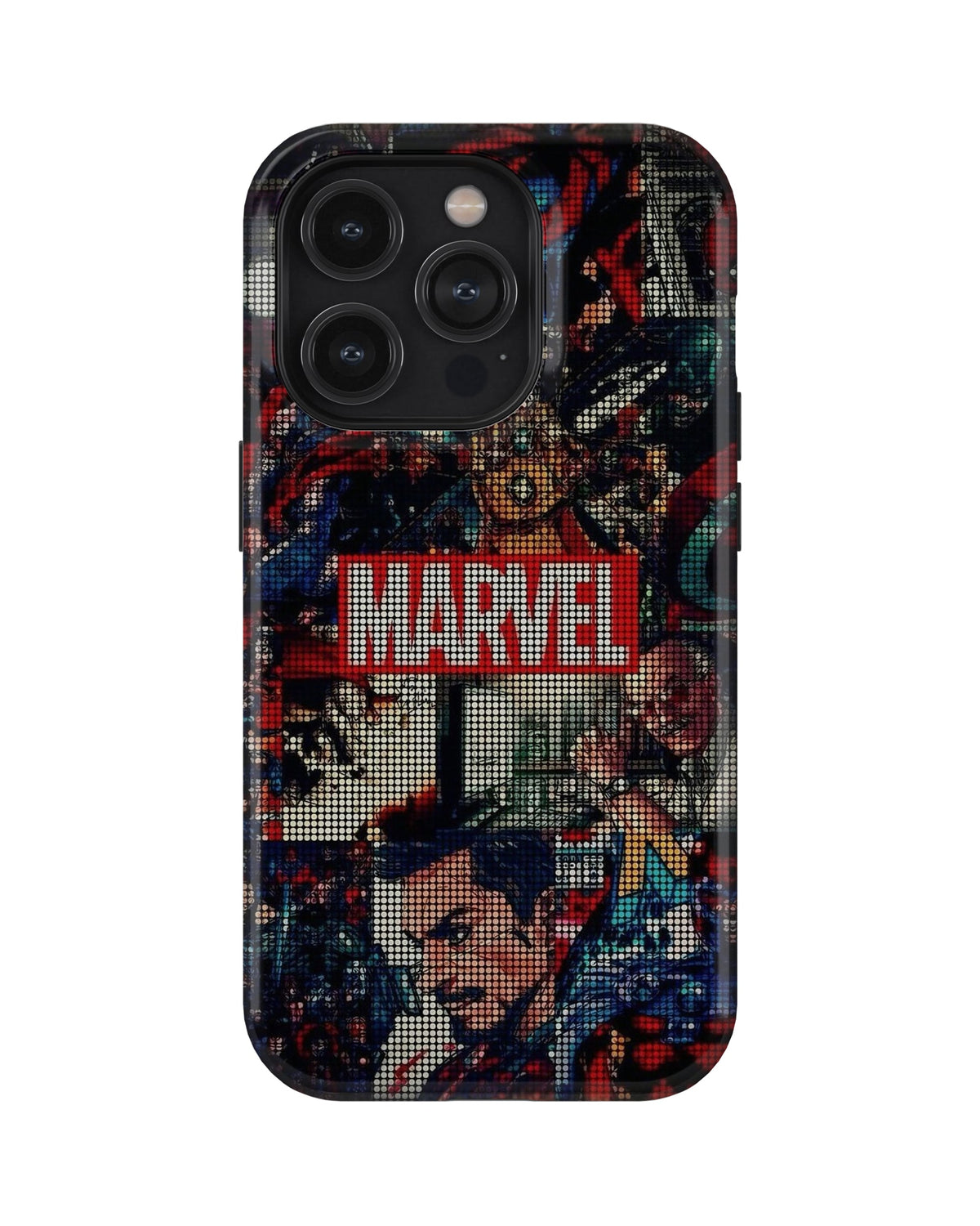 iPhone 13 Pro Tank Case | Superhero (Marvel Mosaic)