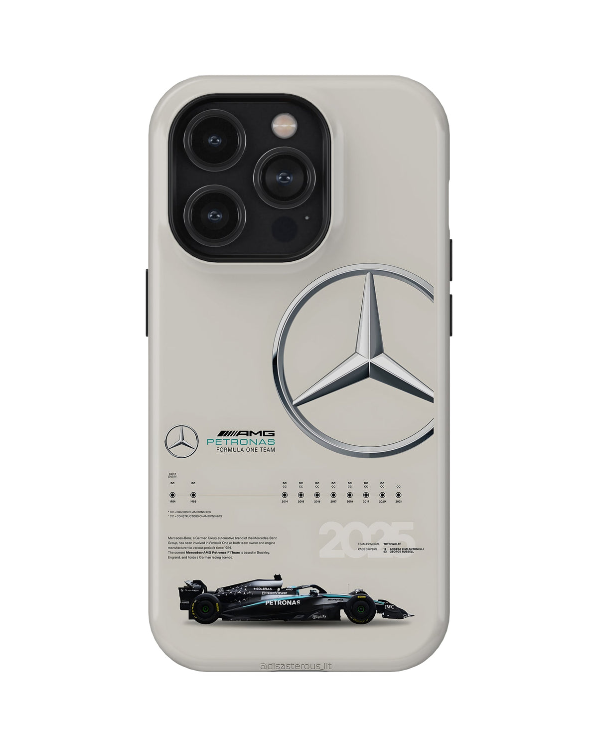 iPhone 12 Pro Max Tank Case | Formula 1 (Mercedes)