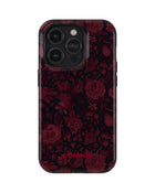 iPhone 12 Pro Tank Case | Textures (Midnight Rose)