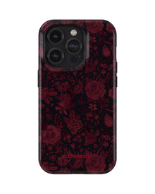 iPhone 12 Pro Tank Case | Textures (Midnight Rose)
