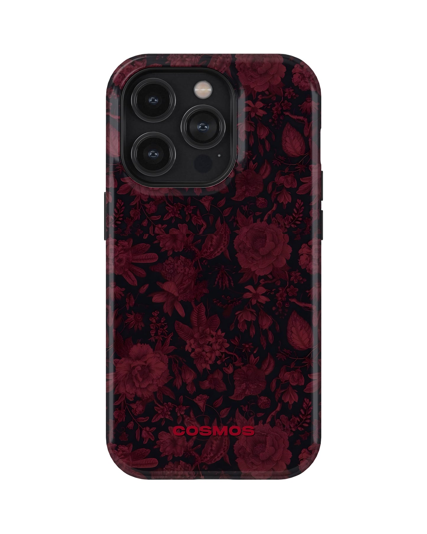 iPhone 15 Pro Max Tank Case | Textures (Midnight Rose)