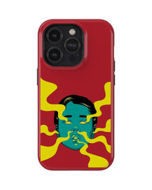 iPhone 15 Pro Max Tank Case | Modernism (Mind Melt)
