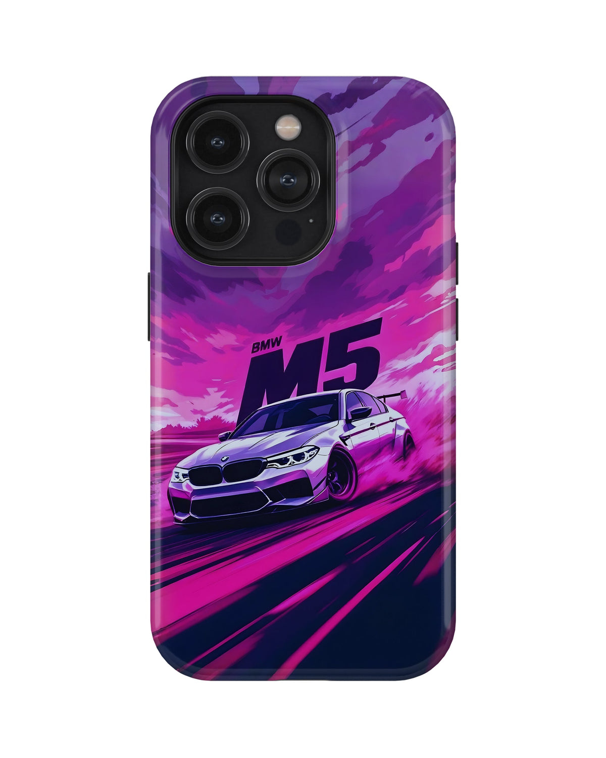 iPhone 13 Pro Tank Case | Sports Car (Neon Velocity)