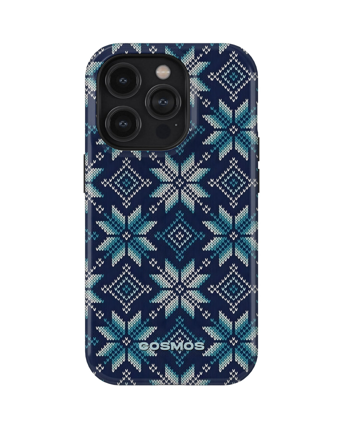 iPhone 12 Pro Max Tank Case | Textures (Nordic Frost)