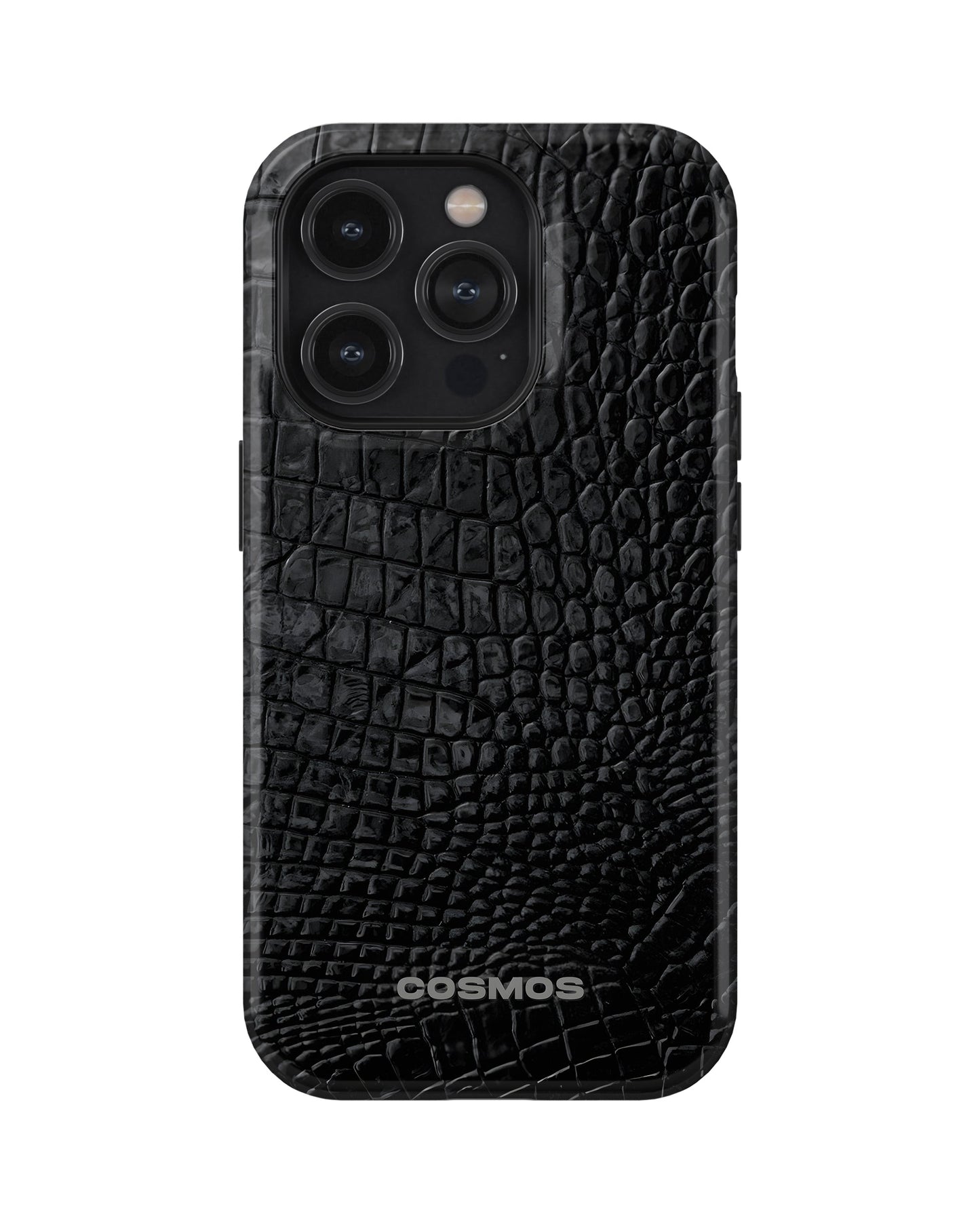iPhone 13 Pro Tank Case | Textures (Obsidian Croc)