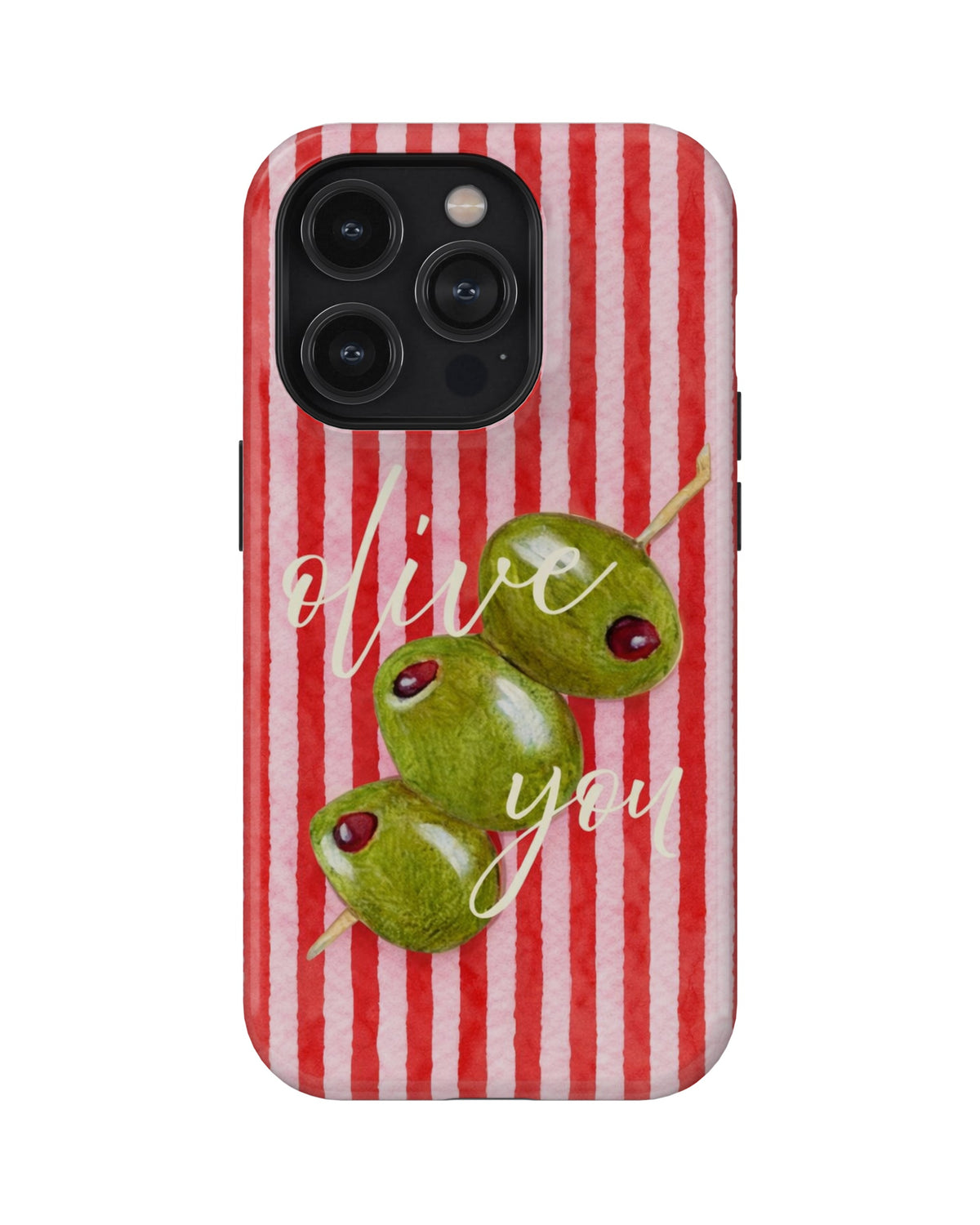 iPhone 12 Pro Tank Case | Girls Aesthetics (Olive Love)