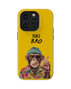 iPhone 14 Pro Max Tank Case | Modernism (Peace Bro)