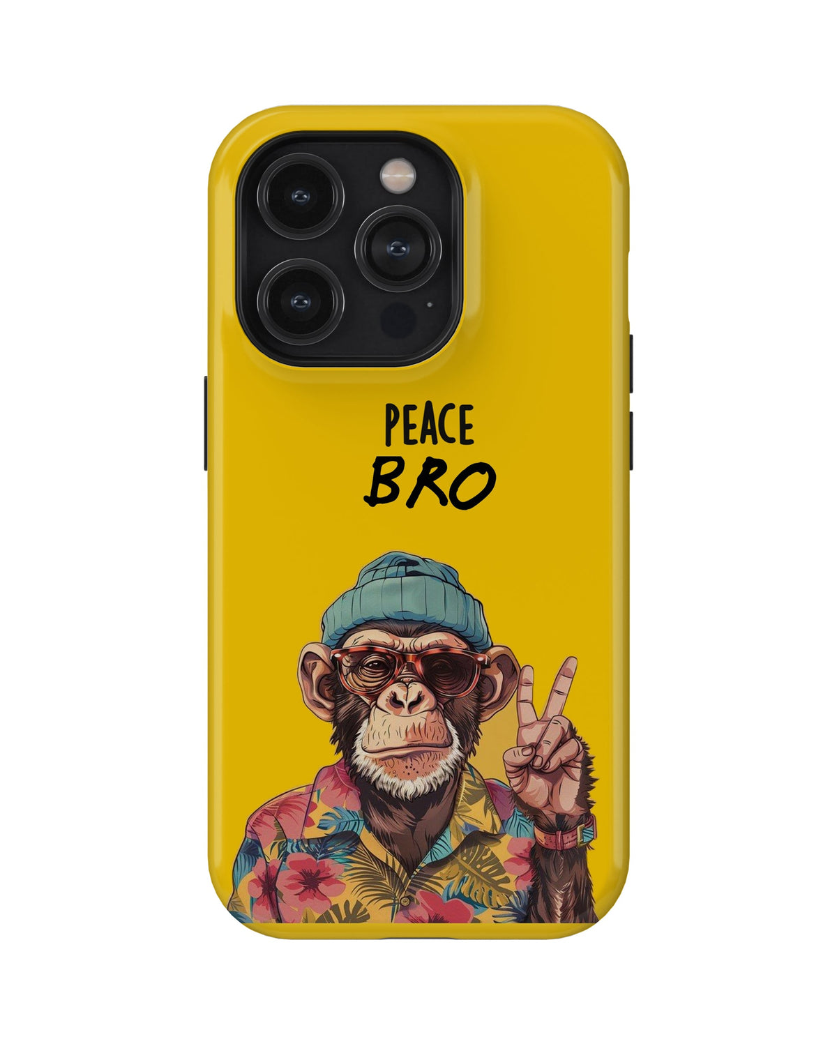 iPhone 12 Pro Tank Case | Modernism (Peace Bro)
