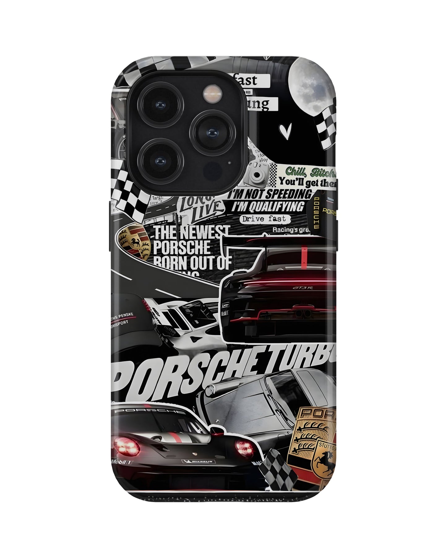 iPhone 13 Pro Max Tank Case | Sports Car (Porsche Sports Classics)