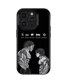 iPhone 14 Pro Max Tank Case | Anime (Relentless)