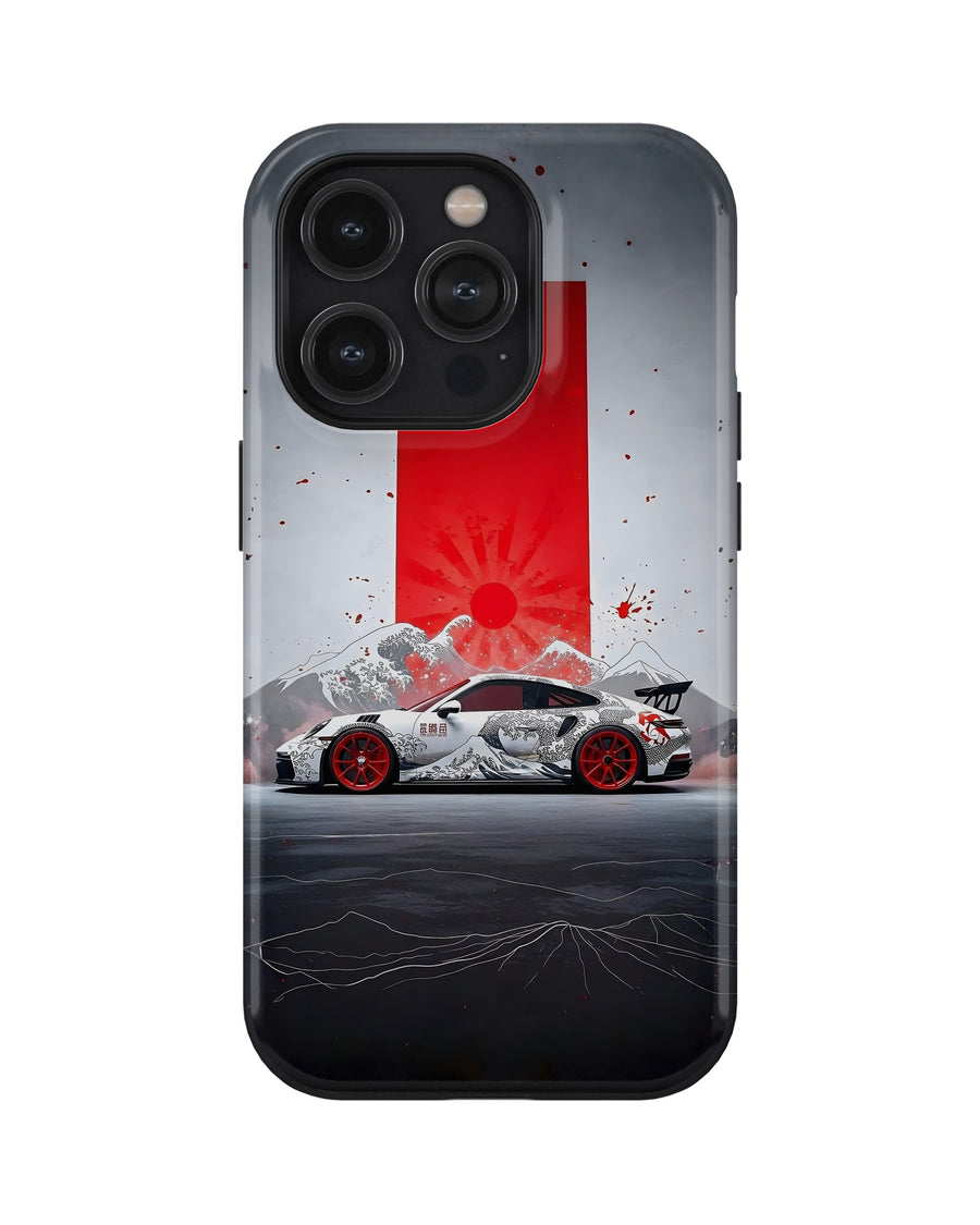 iPhone 15 Pro Tank Case | Sports Car (Rising Apex)