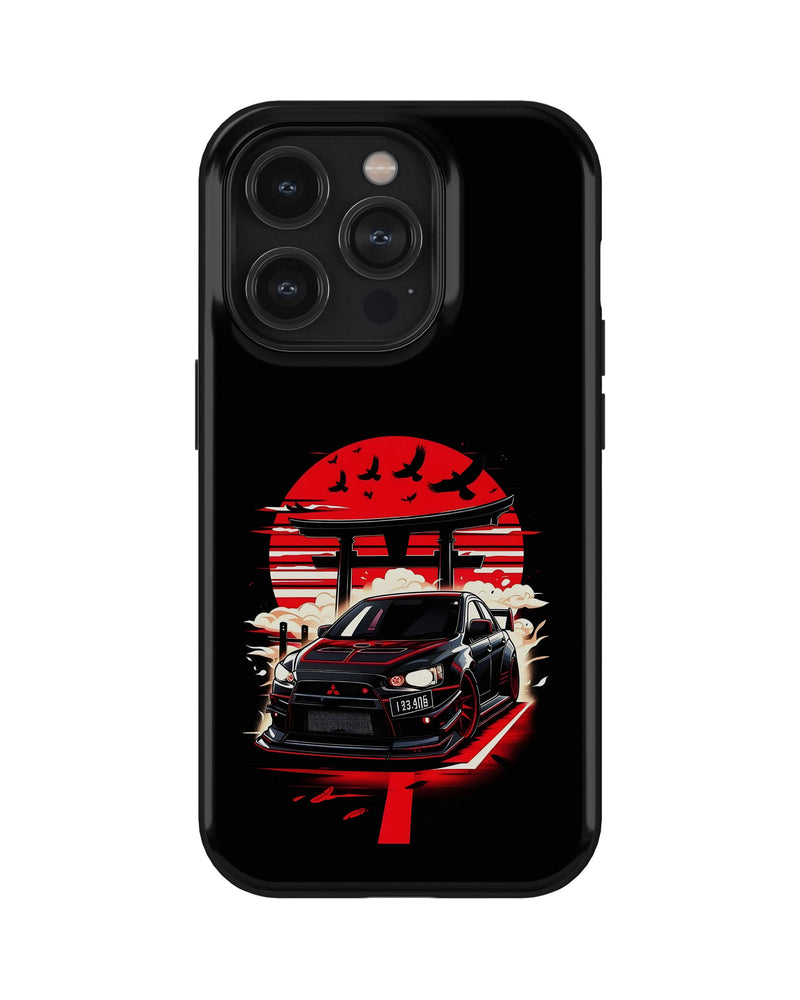 iPhone 15 Pro Max Tank Case | Sports Car (Rising Sun)