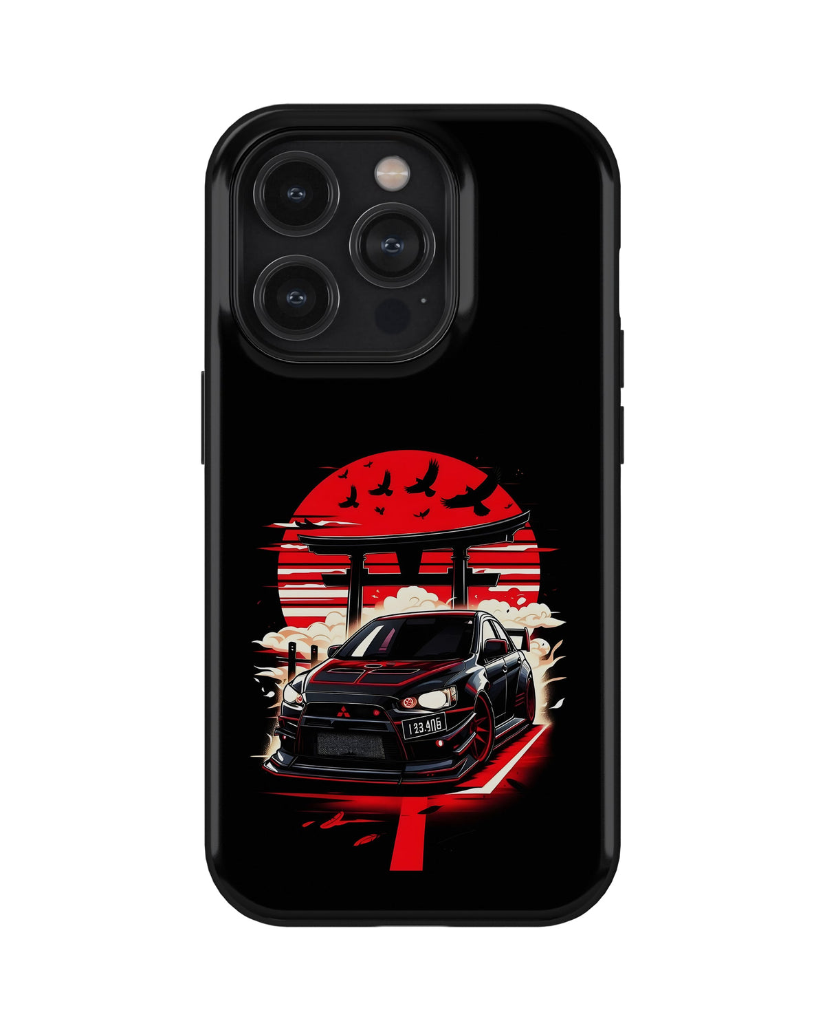 iPhone 15 Pro Tank Case | Sports Car (Rising Sun)