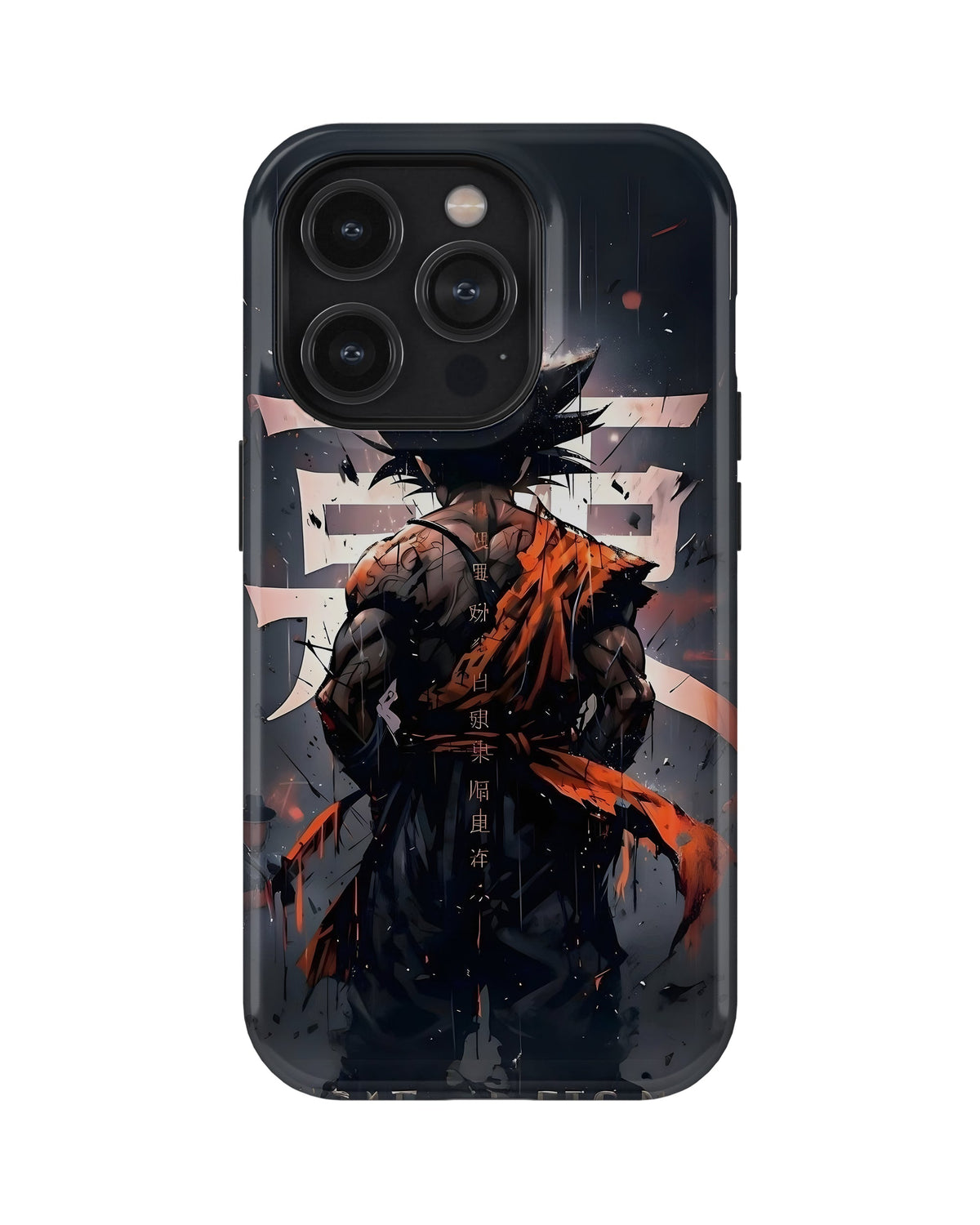 iPhone 13 Pro Max Tank Case | Anime (Saiyan Resolve)