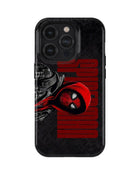 iPhone 14 Pro Max Tank Case | Superhero (Shadow Mask)