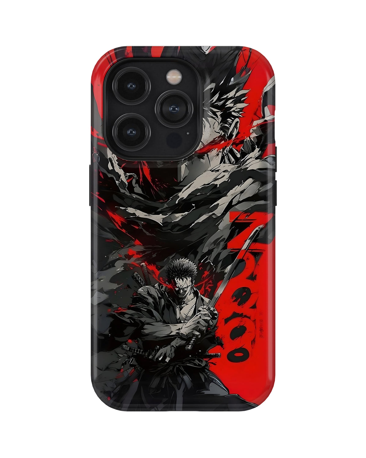 iPhone 13 Pro Max Tank Case | Anime (Shadow Warrior)