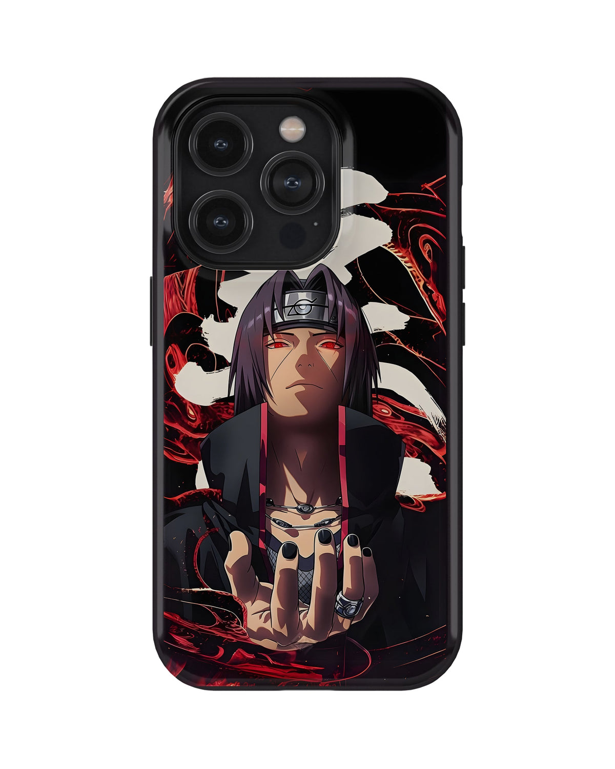 iPhone 15 Pro Tank Case | Anime (Silent Itachi)