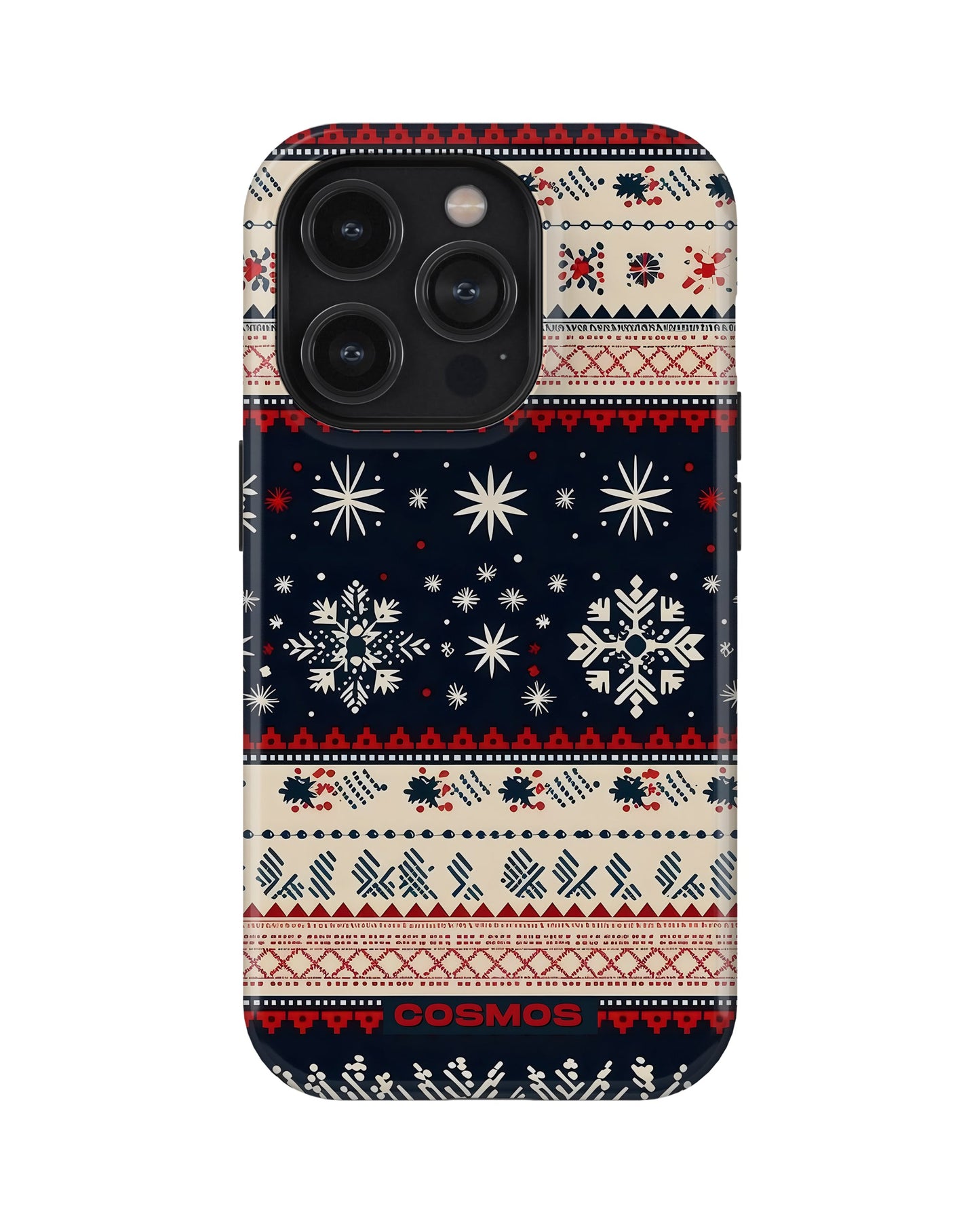 iPhone 15 Pro Tank Case | Textures (Snowfall Classic)