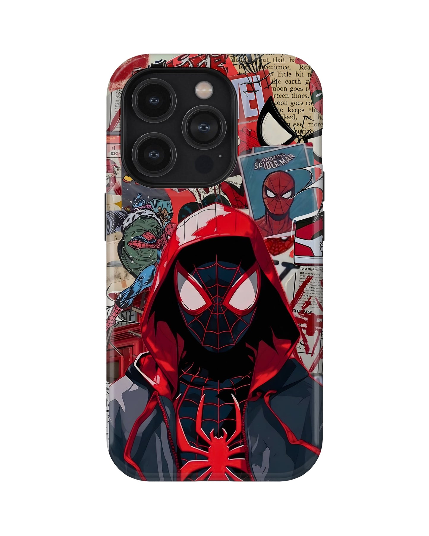 iPhone 12 Pro Max Tank Case | Superhero (Spider Noir)