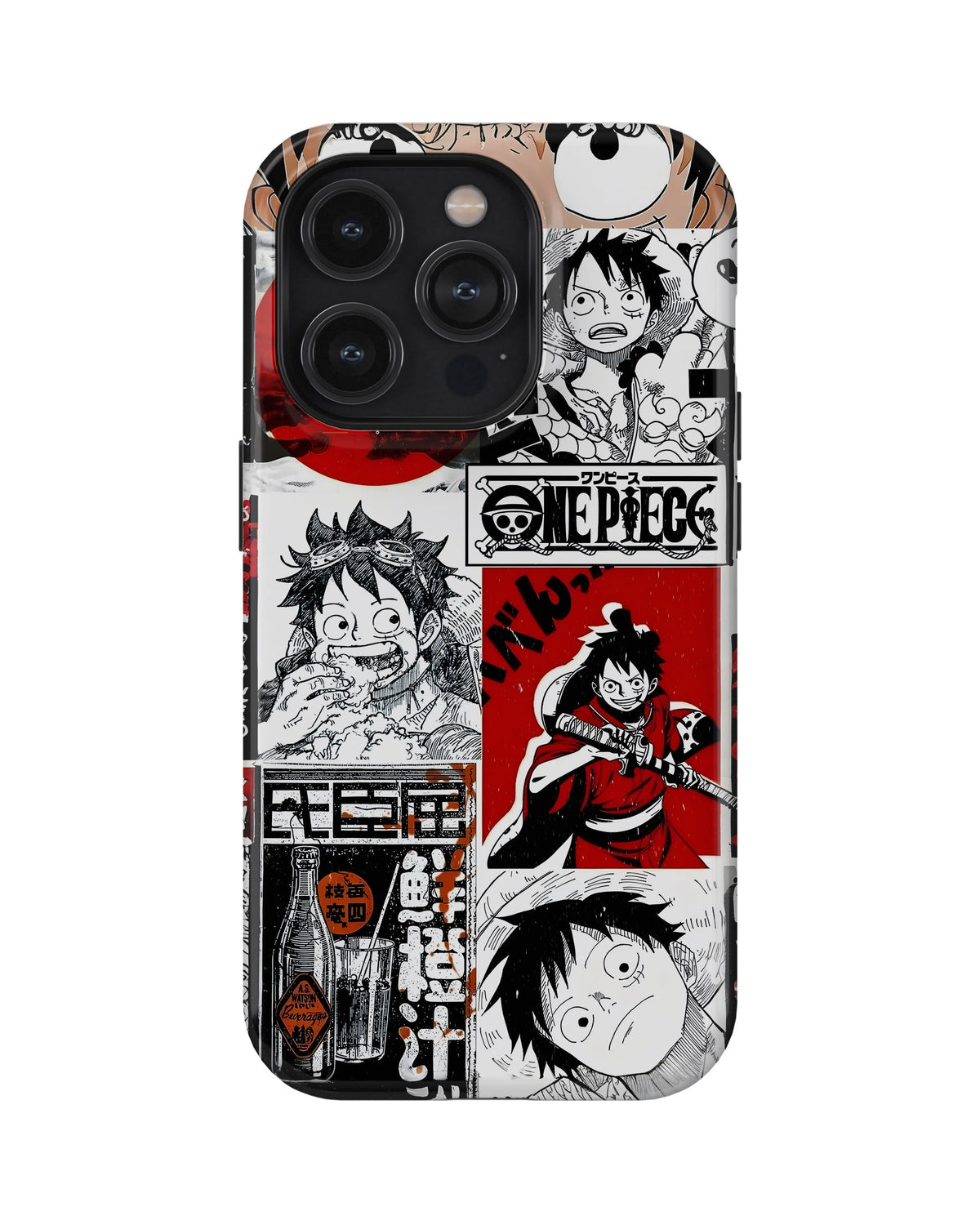 iPhone 15 Pro Tank Case | Anime (Straw Hat Saga)