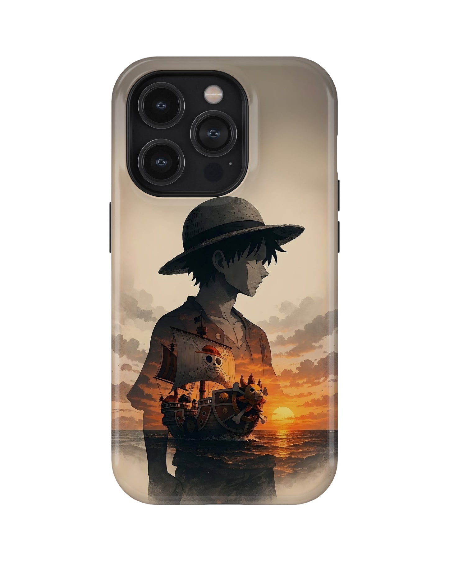iPhone 15 Pro Tank Case | Anime (Sunset Voyager)