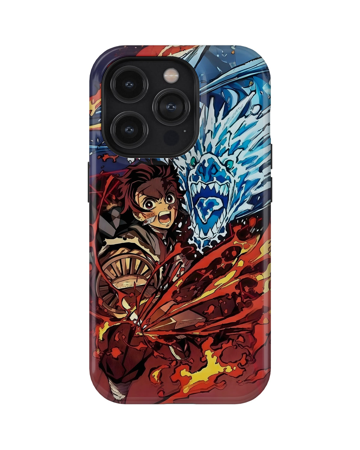 iPhone 15 Pro Tank Case | Anime (Tanjiro)