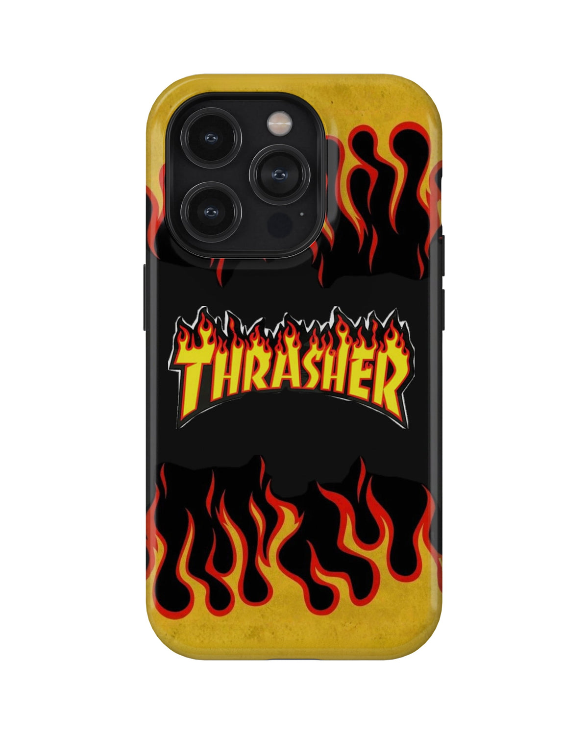 iPhone 13 Pro Max Tank Case | Modernism (Thrasher Flame)