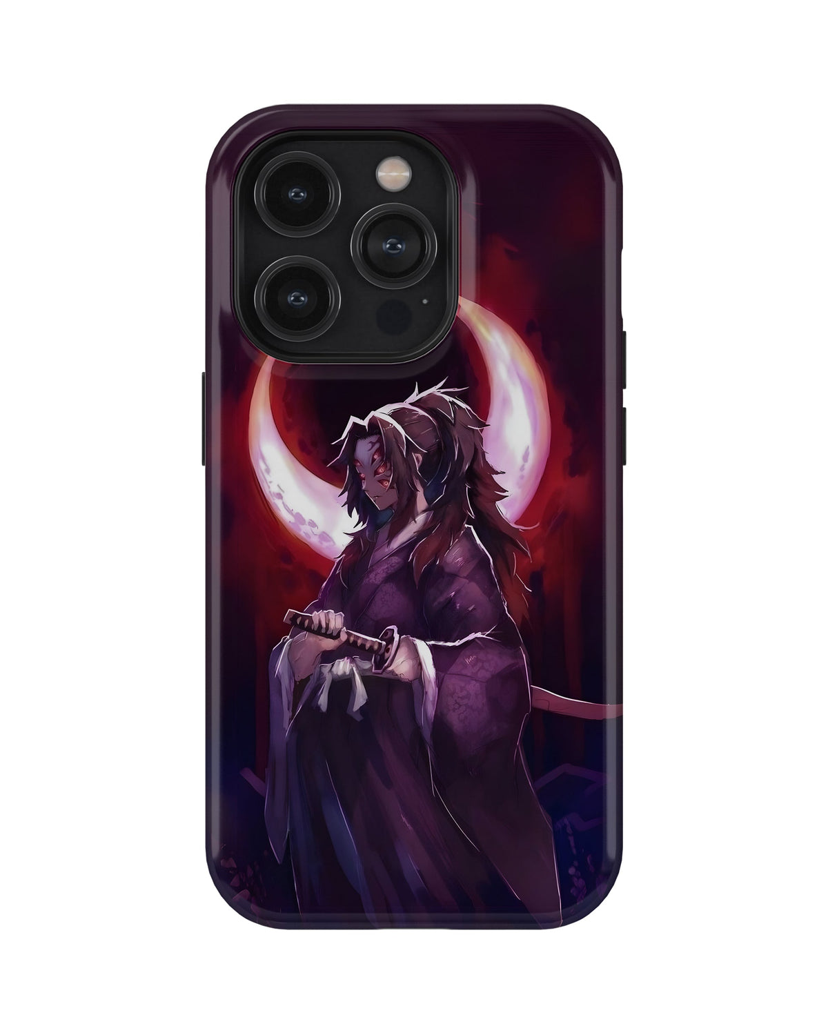 iPhone 12 Pro Max Tank Case | Anime (Upper Moon One)