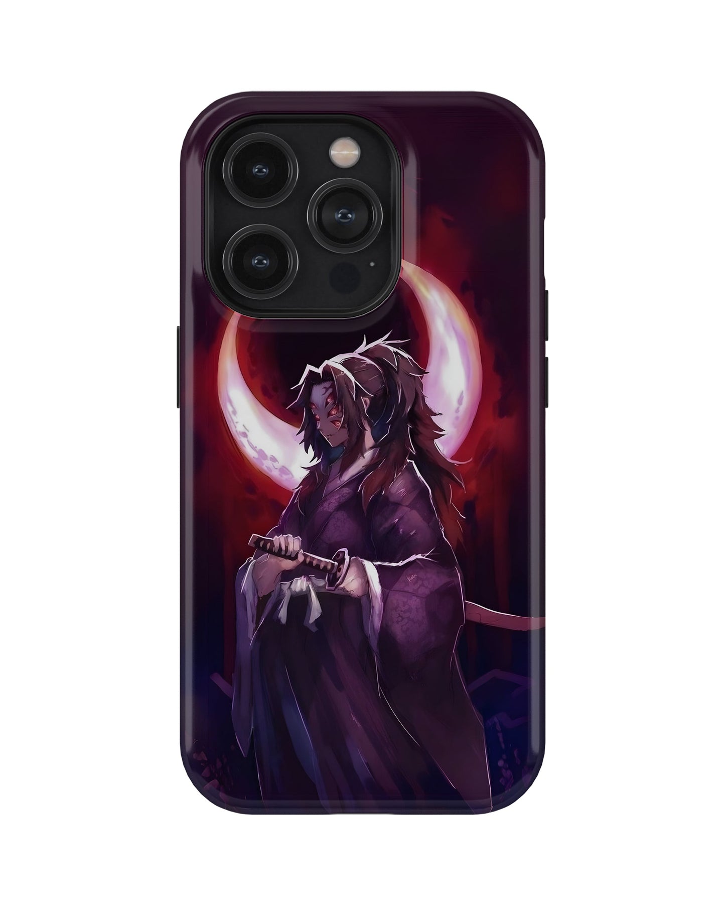 iPhone 15 Pro Max Tank Case | Anime (Upper Moon One)
