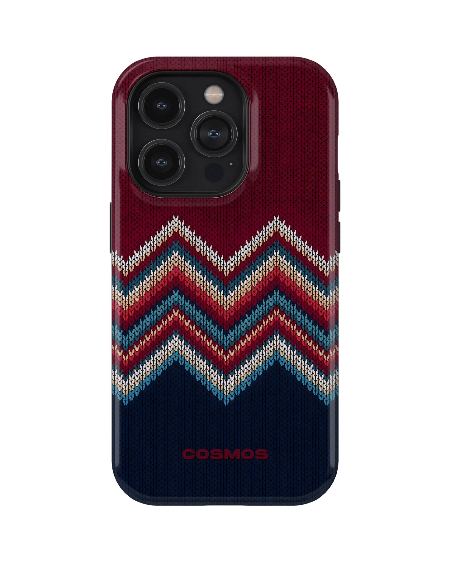 iPhone 13 Pro Tank Case | Textures (Winter Chevron)