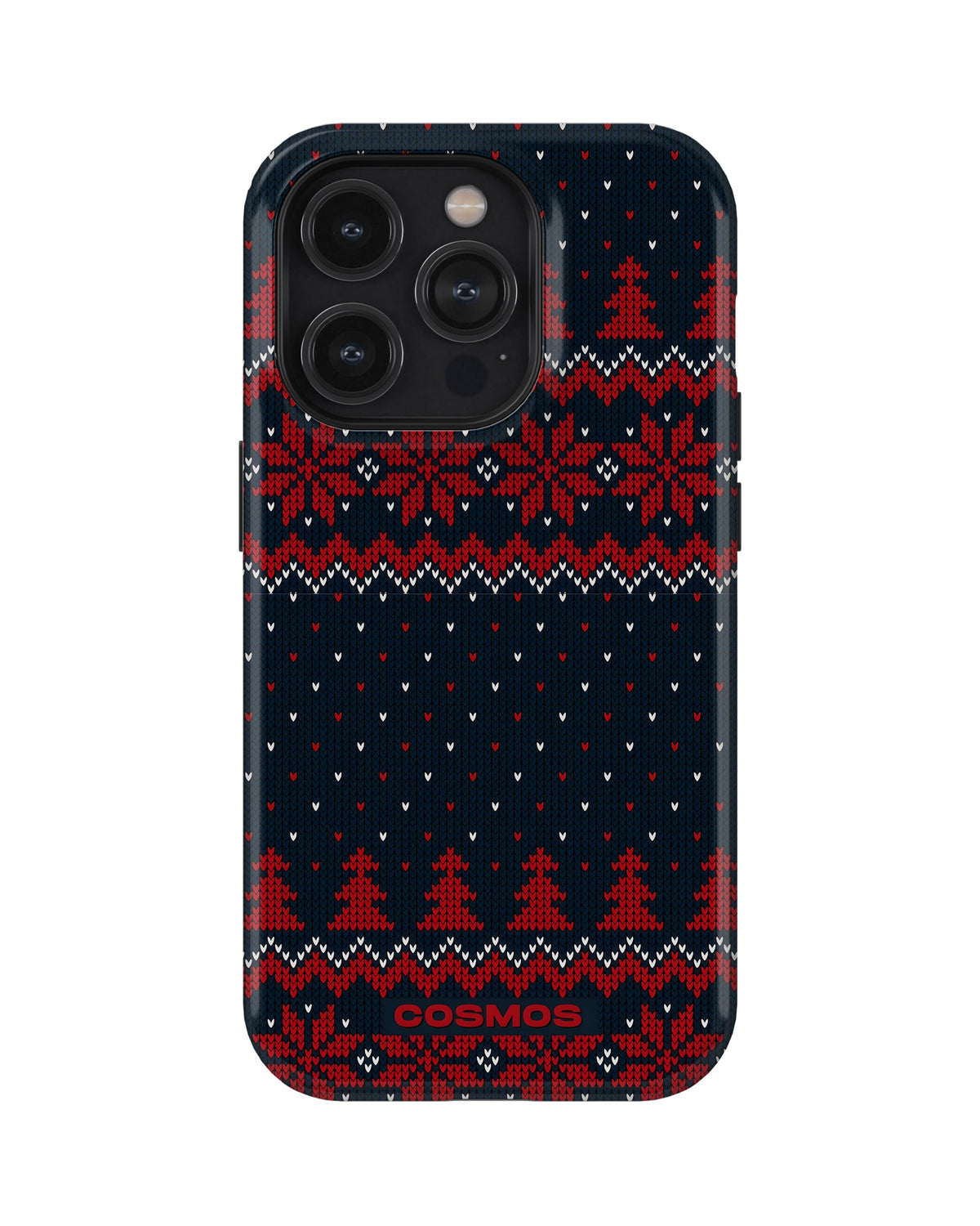 iPhone 12 Pro Max Tank Case | Textures (Winter Pines)