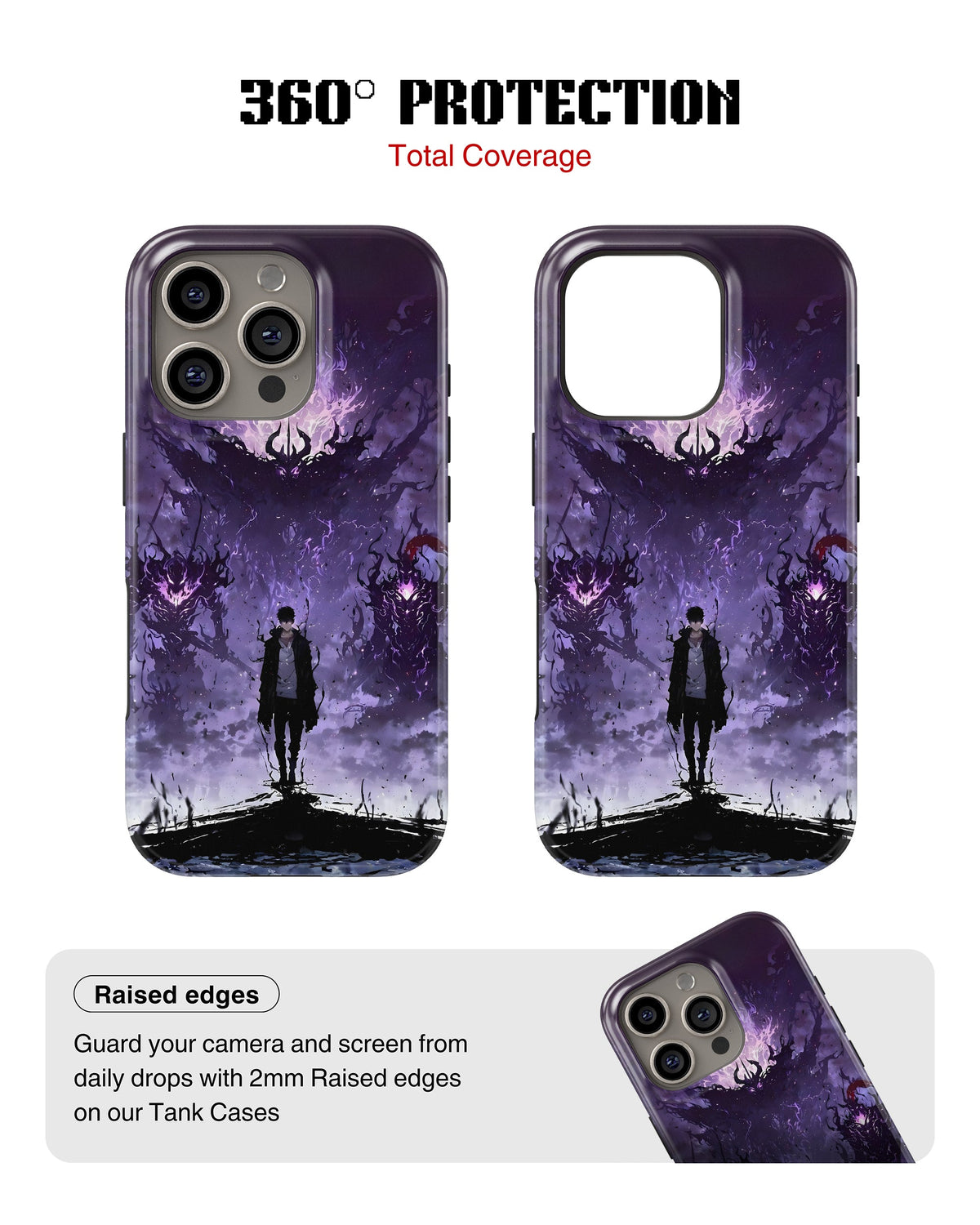 iPhone 15 Pro Max Tank Case | Anime (Abyss Gate)
