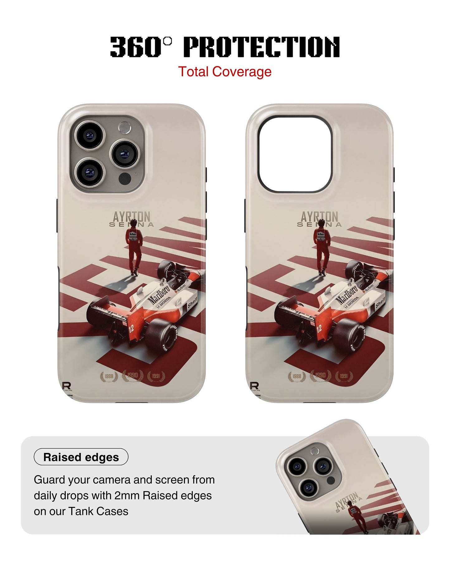iPhone 14 Pro Max Tank Case | Formula 1 (Ayrton Senna)