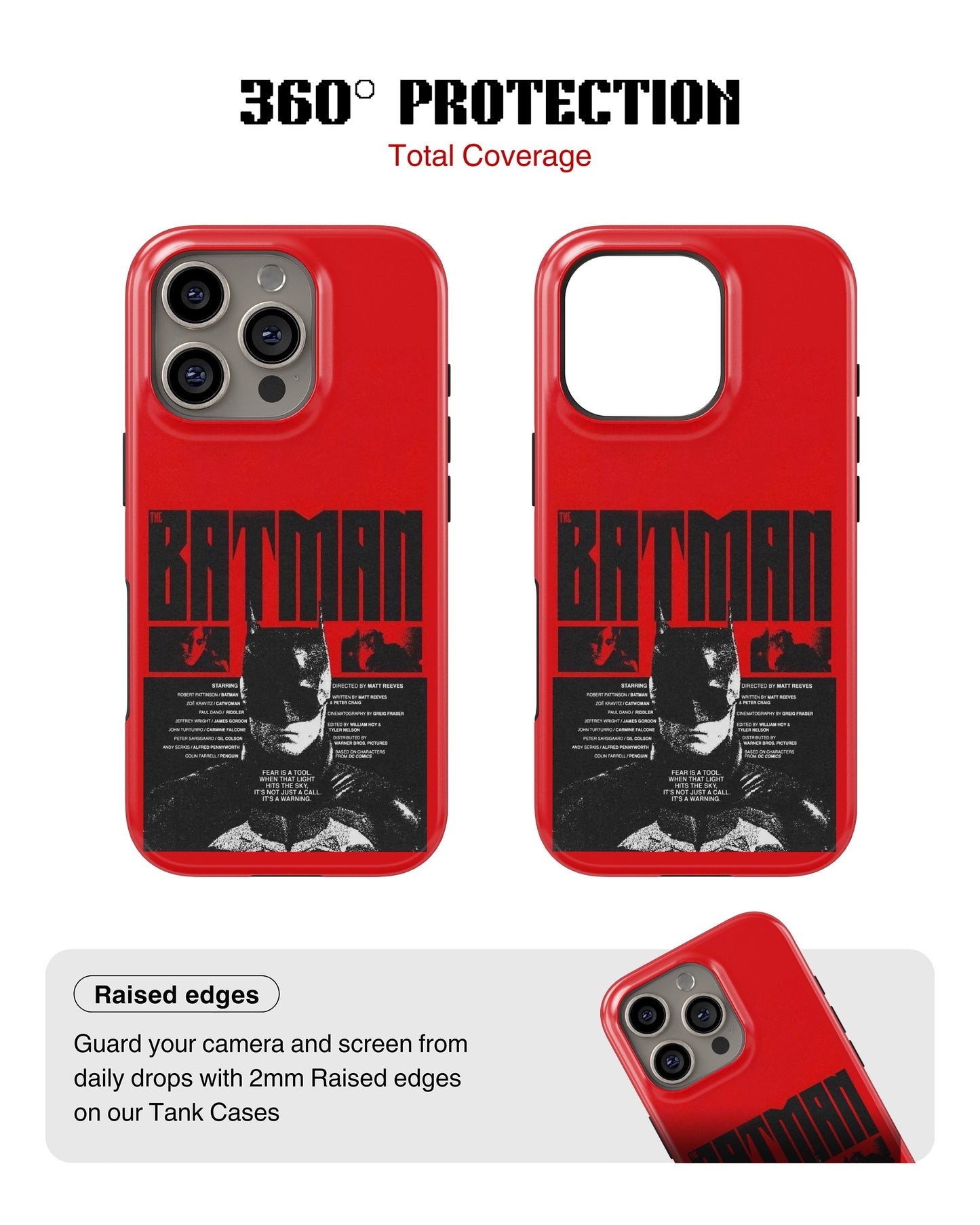 iPhone 12 Pro Tank Case | Superhero (Batman)