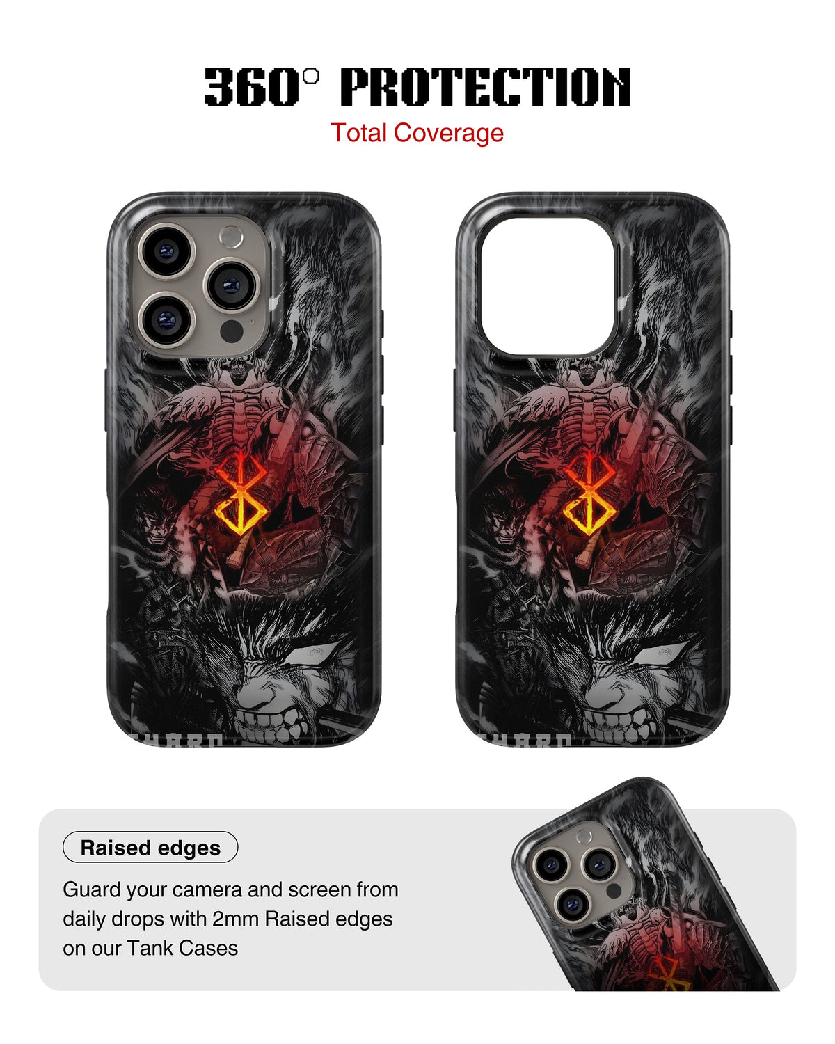 iPhone 15 Pro Max Tank Case | Anime (Brand of Sacrifice)