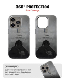 iPhone 12 Pro Tank Case | Anime (Captain Levi)