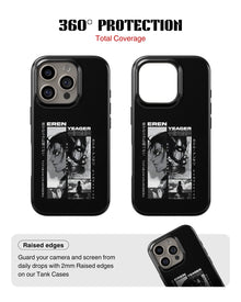 iPhone 14 Pro Tank Case | Anime (Eren Yeager)