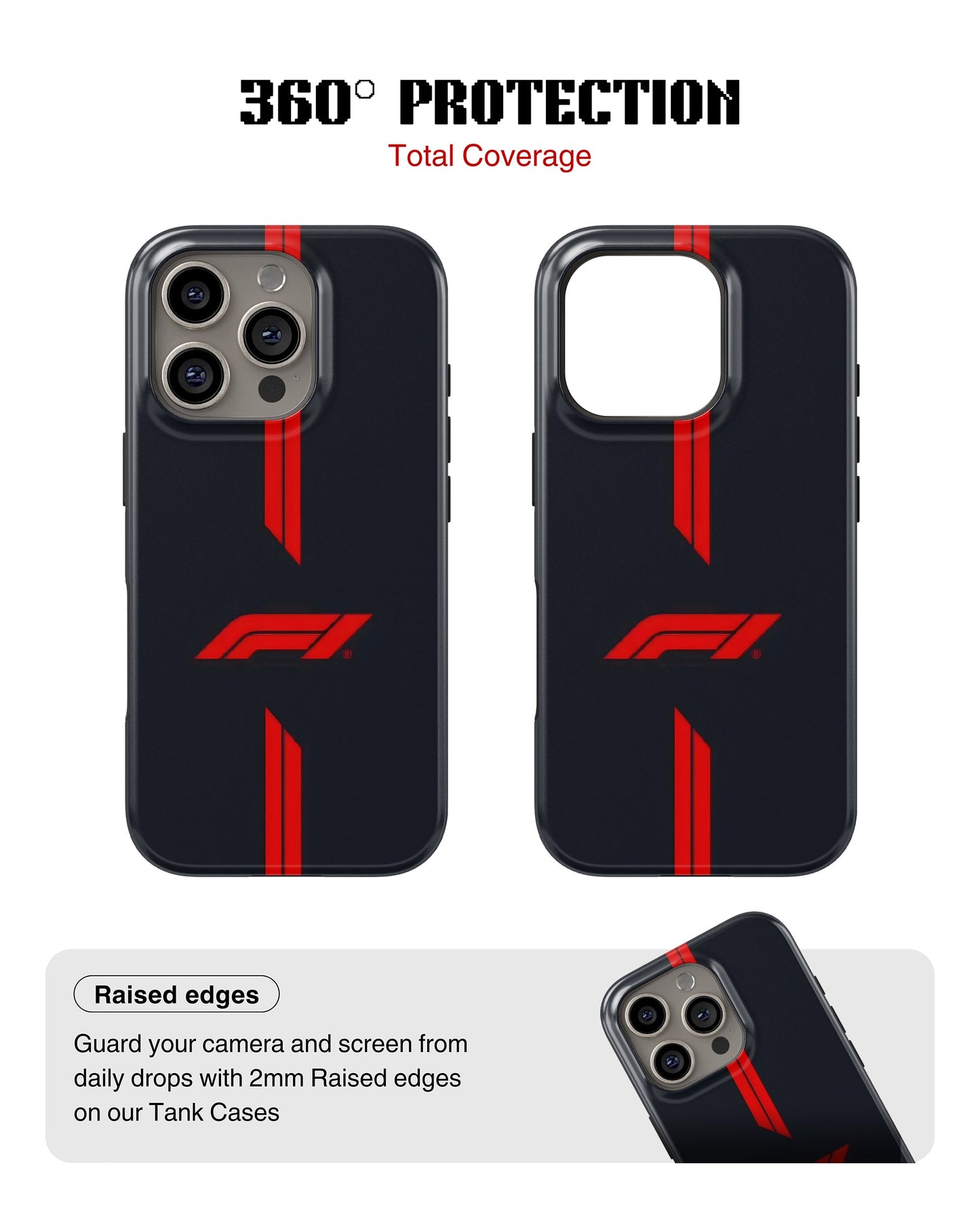 iPhone 14 Pro Tank Case | Formula 1 (F1 Grid)