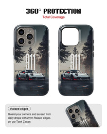 iPhone 14 Pro Max Tank Case | Sports Car (Forest Run)