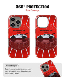 iPhone 15 Pro Max Tank Case | Sports Car (GT3 Pulse)