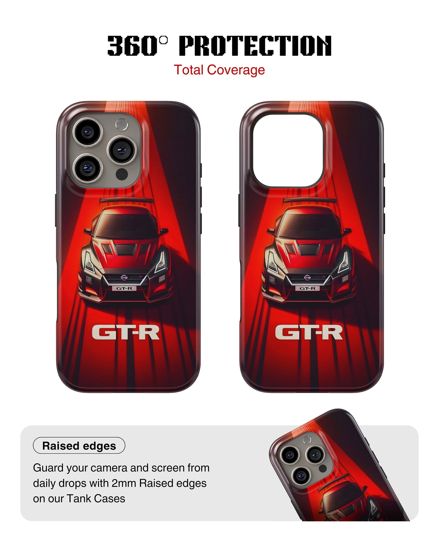 iPhone 13 Pro Max Tank Case | Sports Car (GTR)