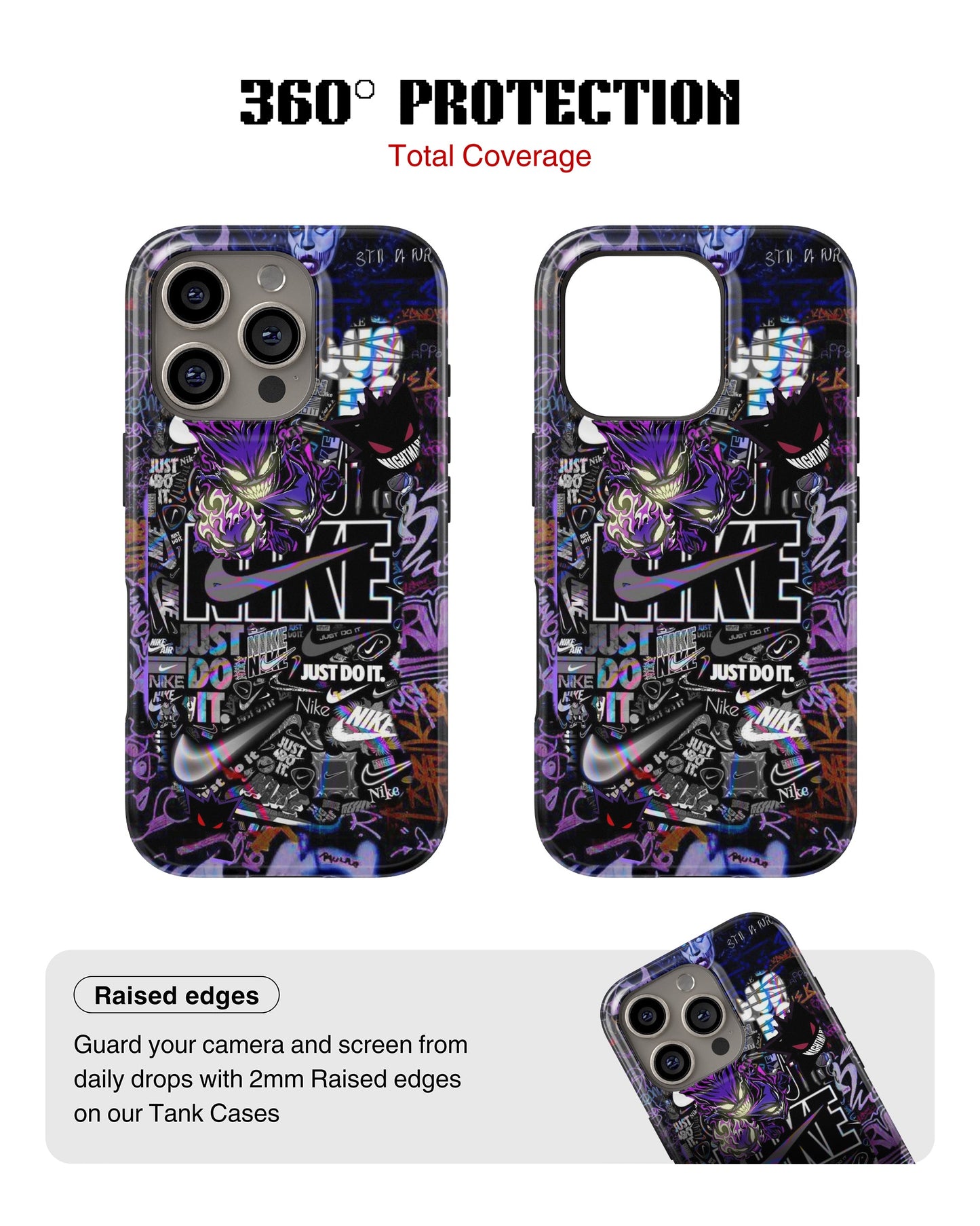 iPhone 13 Pro Tank Case | Modernism (Graffiti Hustle)