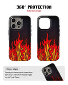 iPhone 13 Pro Max Tank Case | Modernism (Hellfire)