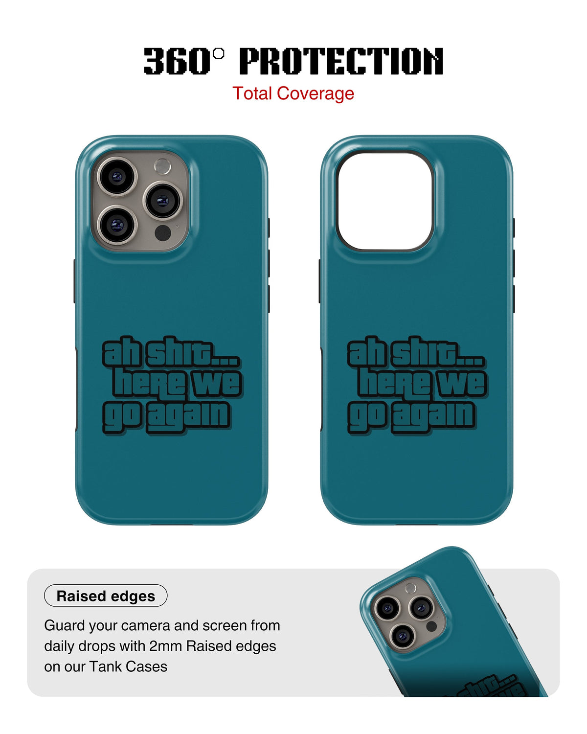 iPhone 13 Pro Tank Case | Modernism (Here We Go)