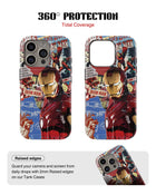 iPhone 15 Pro Max Tank Case | Superhero (IronMan Originals)