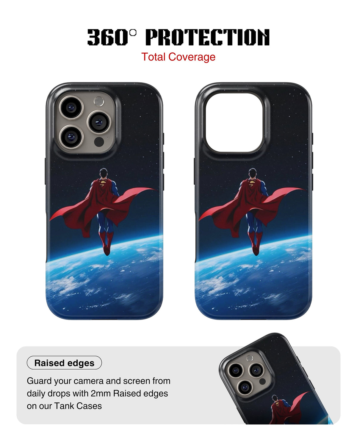 iPhone 15 Pro Max Tank Case | Superhero (Last Flight)
