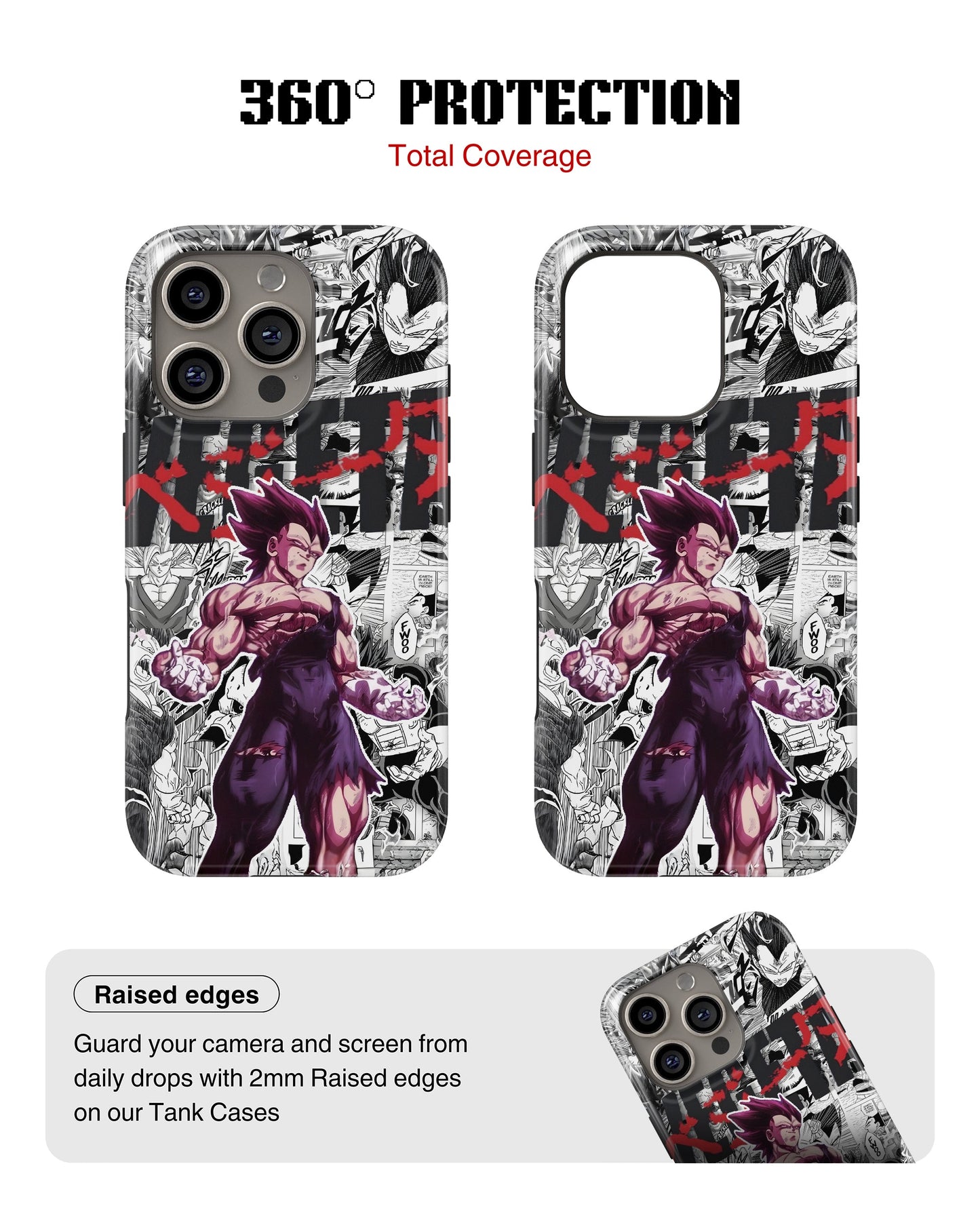 iPhone 12 Pro Max Tank Case | Anime (Limit Breaker)